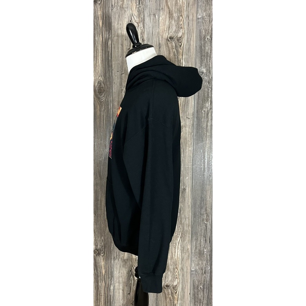 Logic Bobbie Tarantino Hoodie Black Graphic‎ Print Men's Large Streetwear - Picture 3 of 5